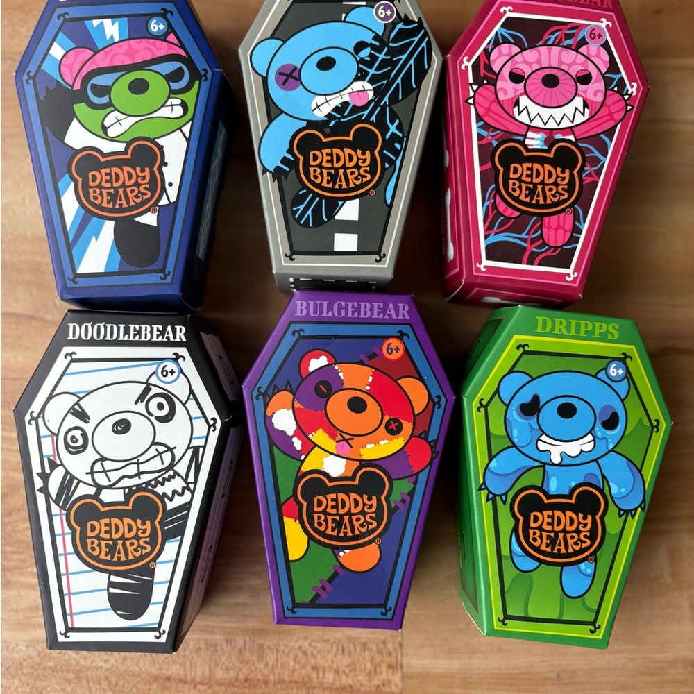 Deddy Bears Collectible Set series 3 complete set of 6